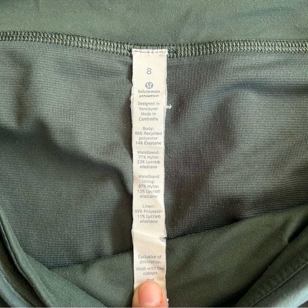 Lululemon | Run Times Short *4-way Stretch 4" - Picture 12 of 12